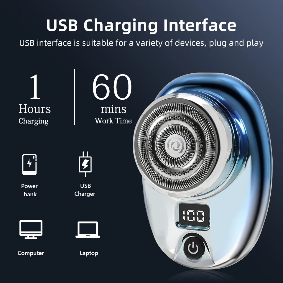 ShaveMaster Pro: Sleek & Portable Shaver